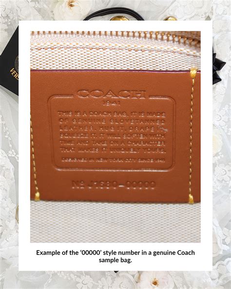 coach bag serial number format.